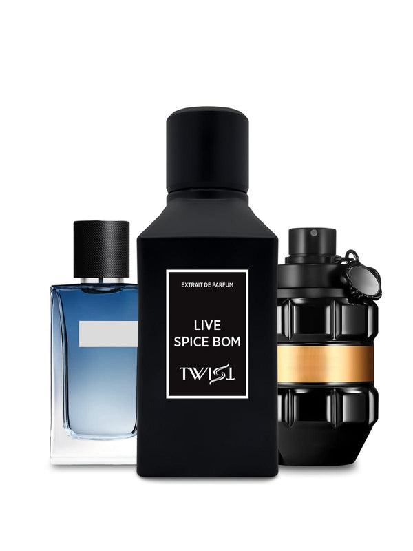 LIVE SPICE BOM – 100ml Eau de Parfum | Twist Perfumes